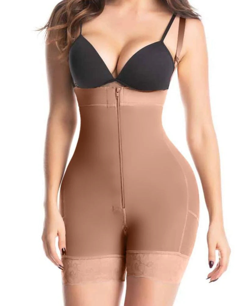 Shapshe® Slimming Fajas Colombian Adjustable Shapewear Lace Trim