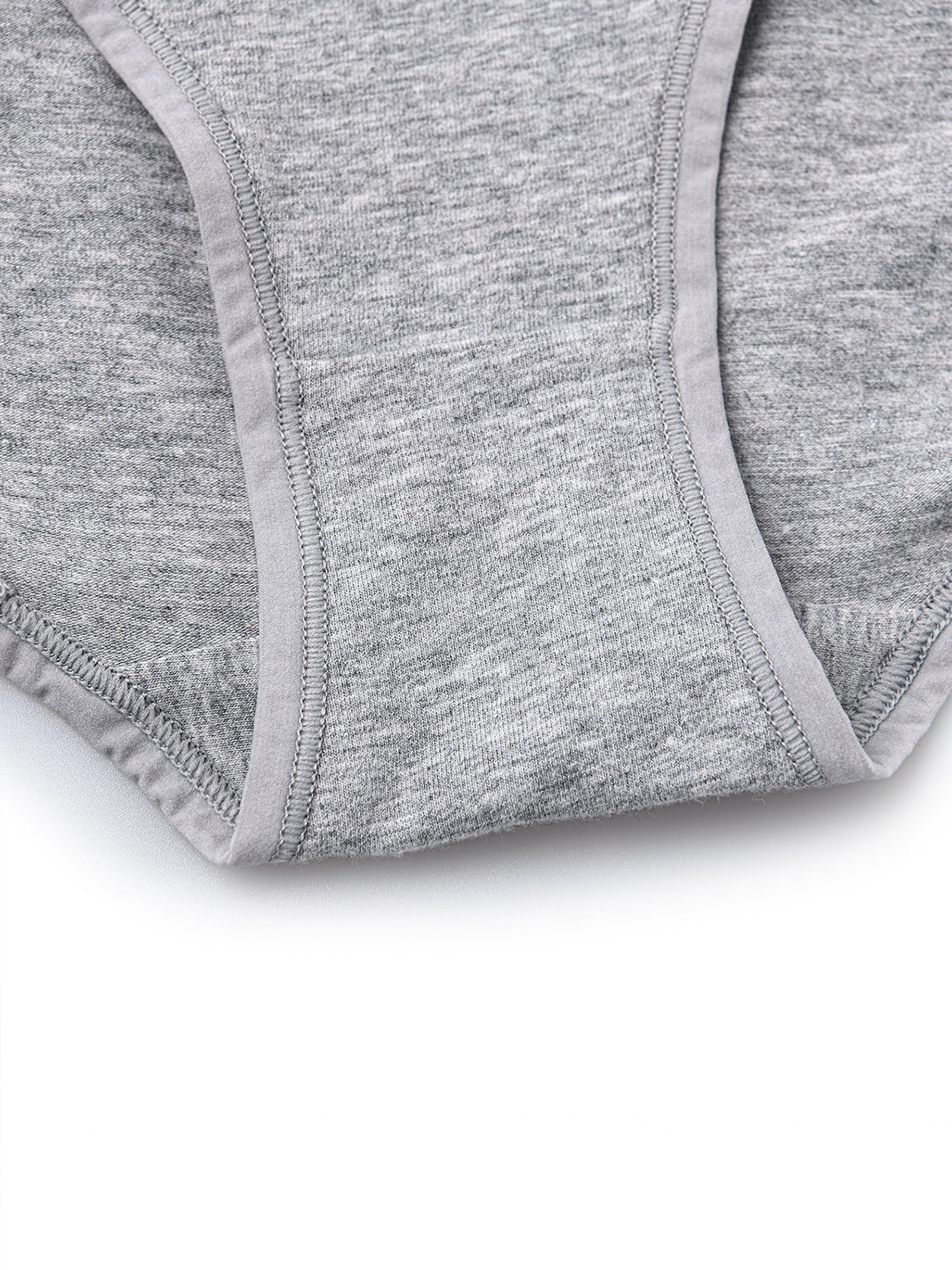 Calzoncillos de corte alto de algodón suave, ropa interior lisa transpirable