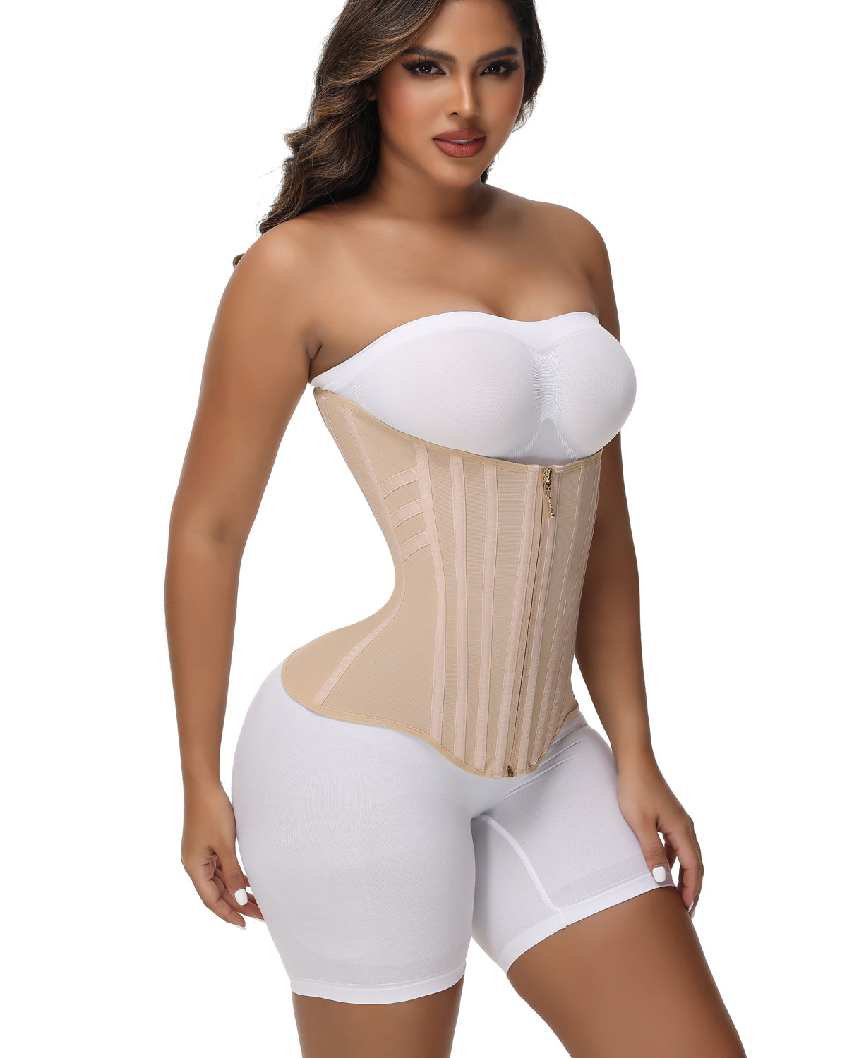 Shapshe® Curved Boned Waist Trainer For Women High Compression Tummy Control Tiny Waist Corset