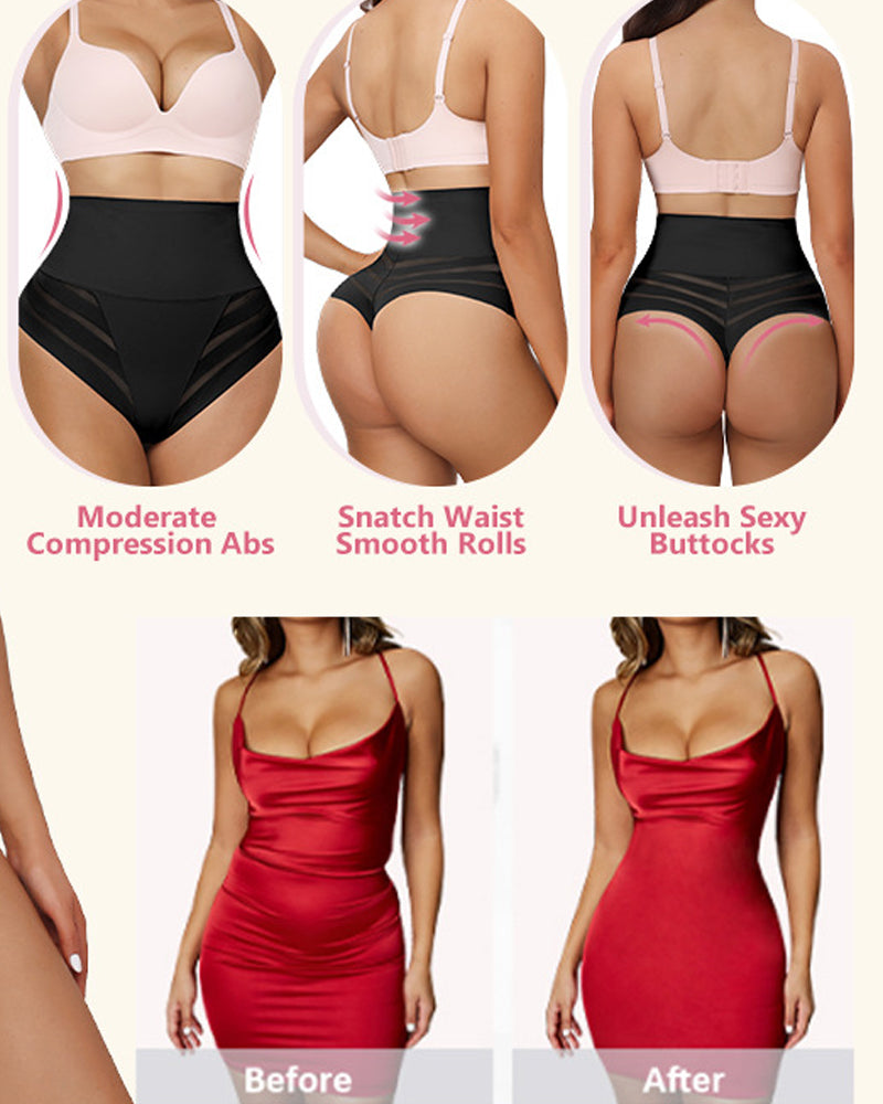 Bragas sexis de cintura media con encaje único para mujer