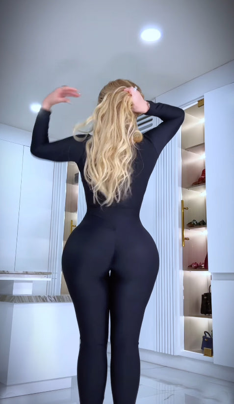 Shapshe® Seamless Full Body Shaper High Compression Butter Soft Built In Mesh Hooks Shapewear