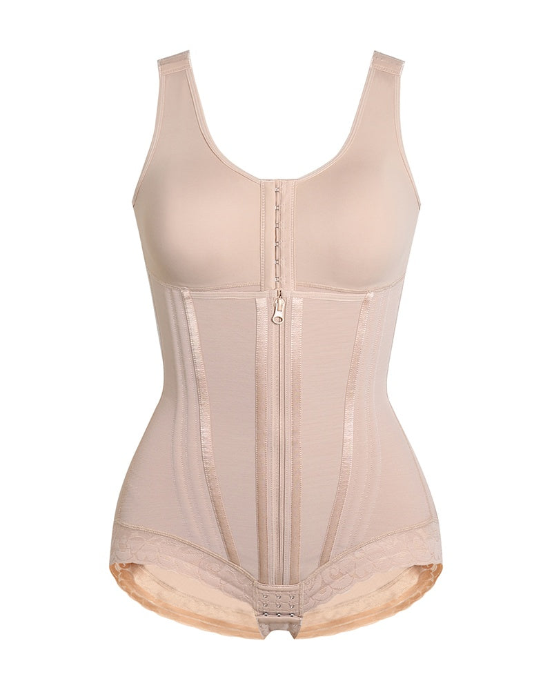 Shapshe® Double Layer Fajas Colombianas High Compression Tummy Control Thong Body Shaper