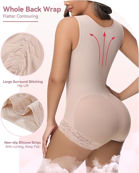 Shapshe® Fajas Colombianas BBL Post Surgery Stage 2/3 Body Shaper Tummy Control Shapewear