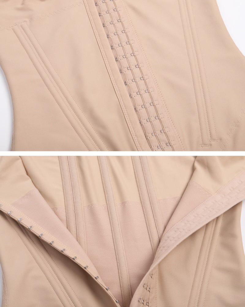 Shapshe® Fajas Colombianas Hooks Tummy Control Body Shaper