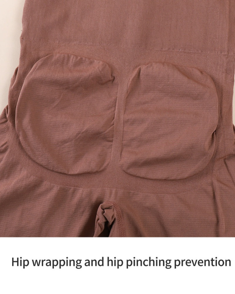 2 in 1 Seamless Double Tummy Control Mid Length Bodysuit