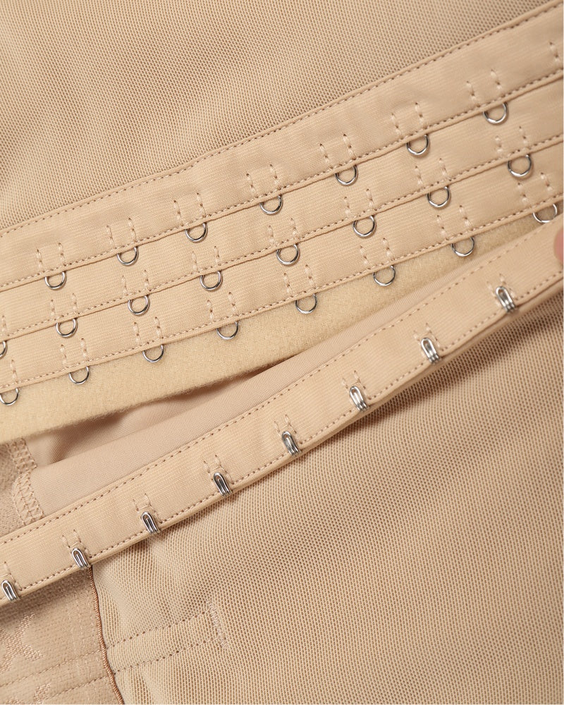 Shorts ajustados con levantador de glúteos y control de barriga de cintura alta