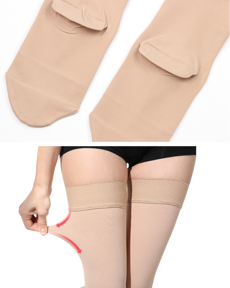 Slimming Compression Calf Socks Varicose Vein Support & Leg Shaping