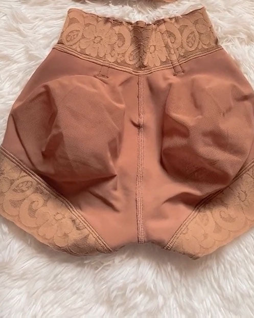 Shapshe® Women's Invisible Low Waist Seamless Tummy Control Butt Push Up Shapewear Short
