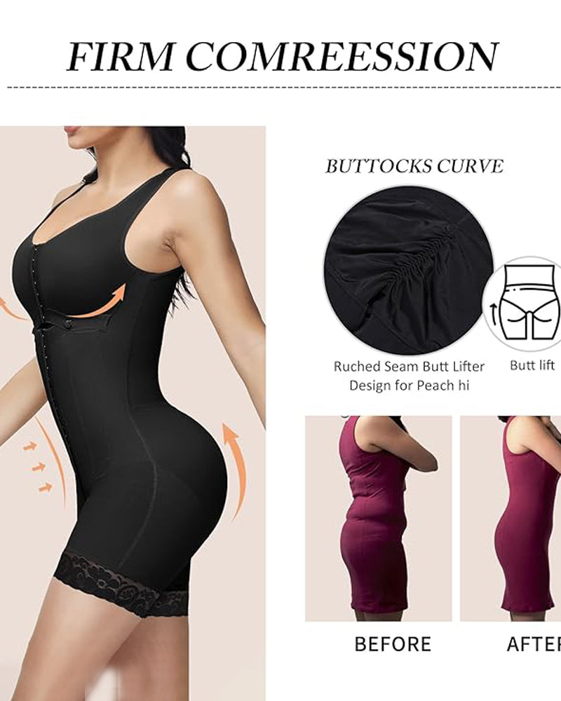 Shapshe® Compression Garment Short Shapewear For Women With Bra