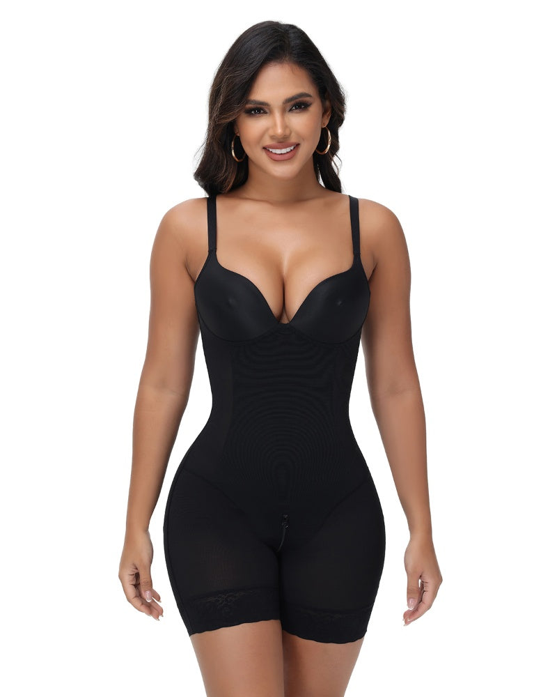 Shapshe® Sexy Nippel Bra Tummy Control Shapwear Bodysuit For Women