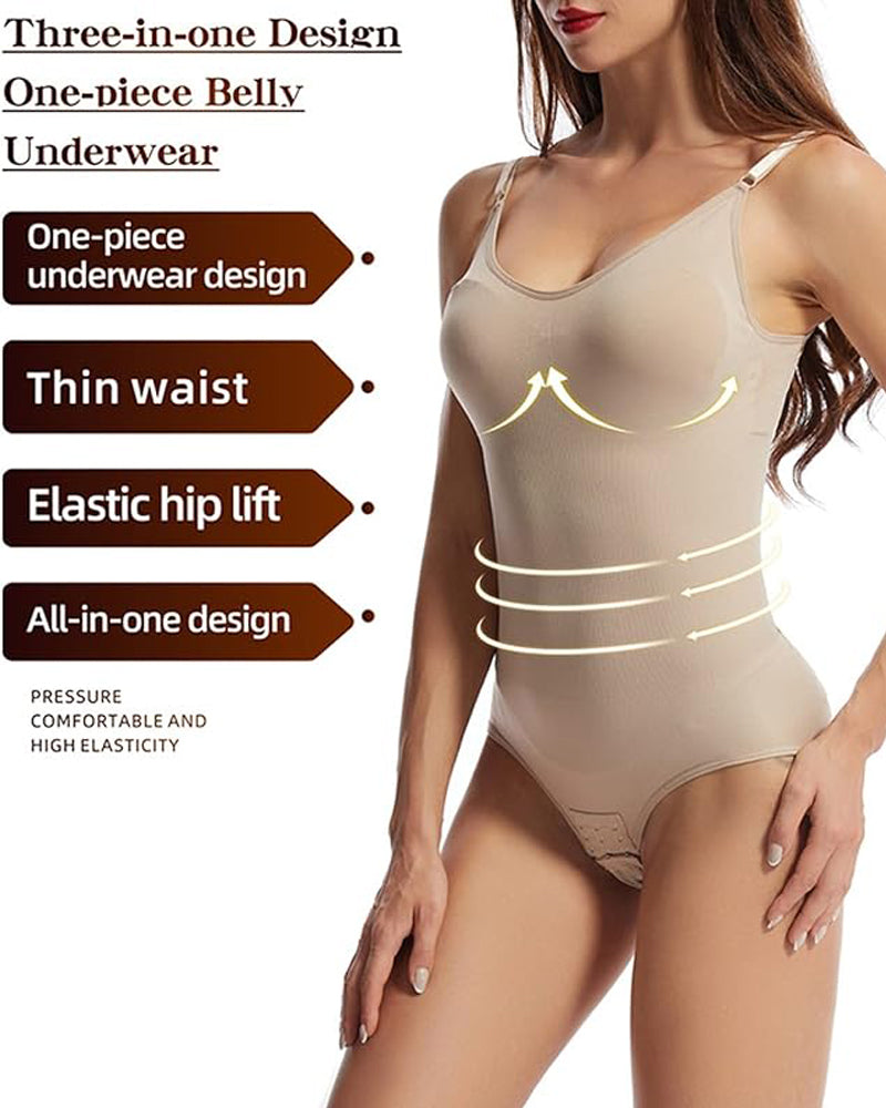 Body levantador de glúteos con entrepierna abierta