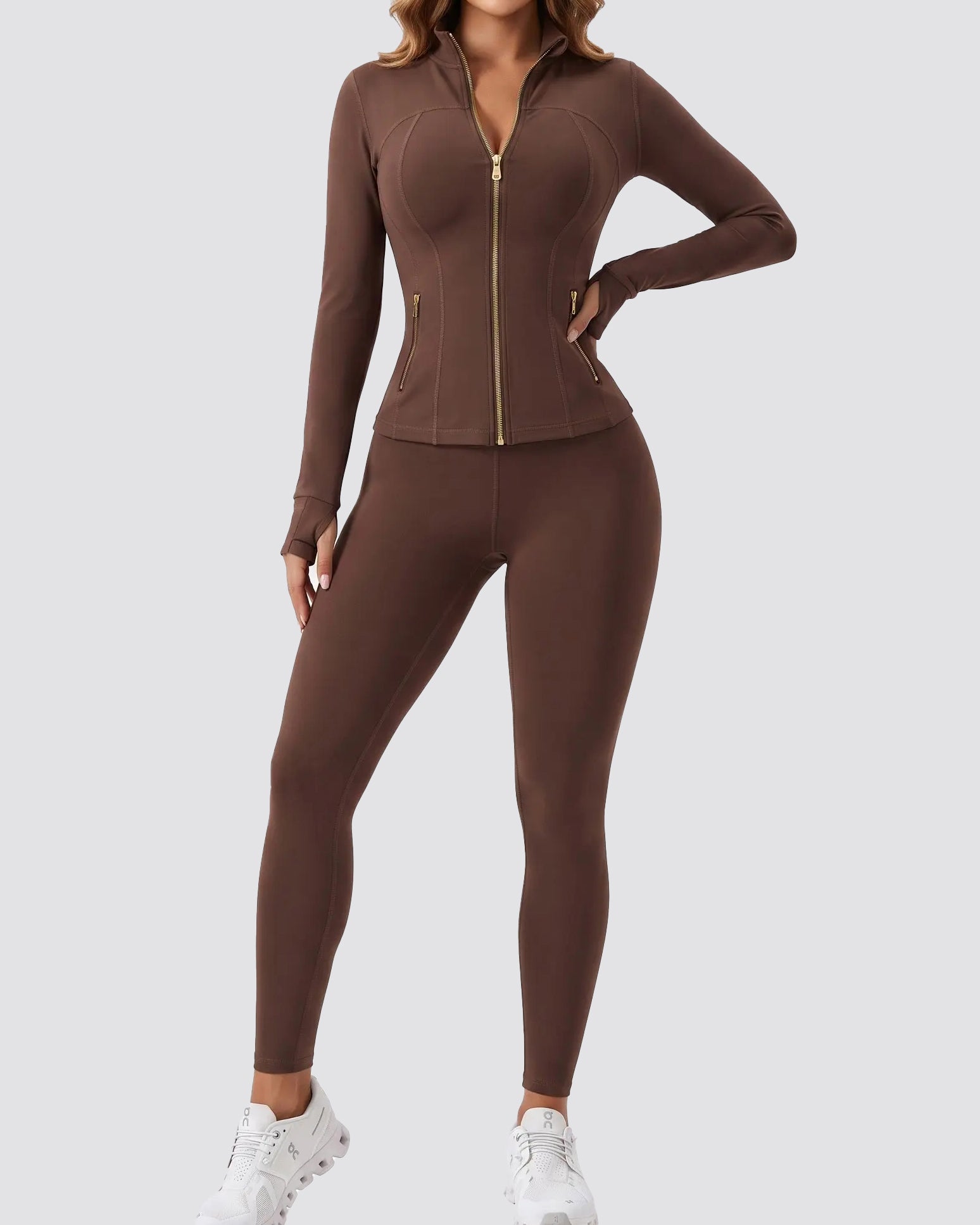 2 Piece Seamless Activewear Set for Yoga and Fitness