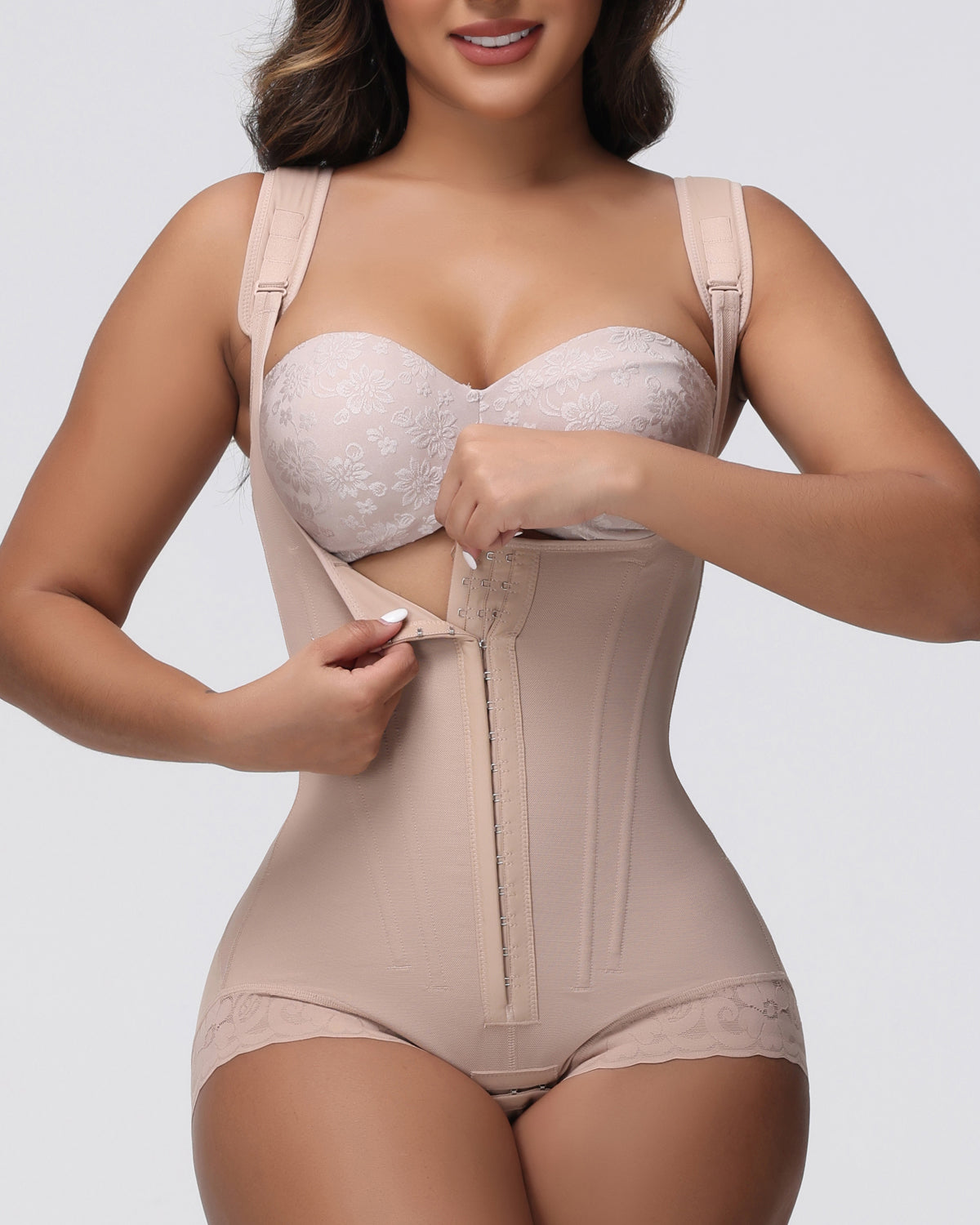 Shapshe® Fajas Colombianas Steel Bone Postpartum Post Surgery Corset Shapewear