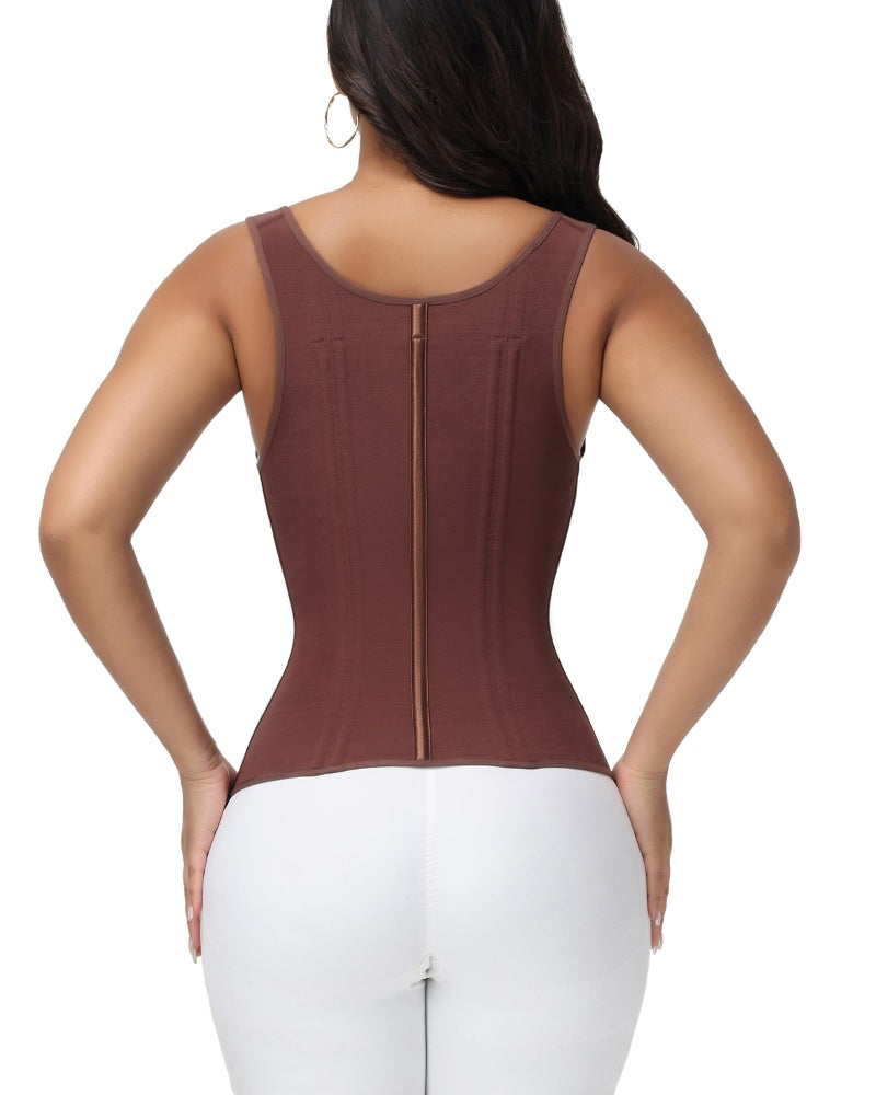 Shapshe® Fajas Colombianas Steel Boned Tummy Control Waist Trainer