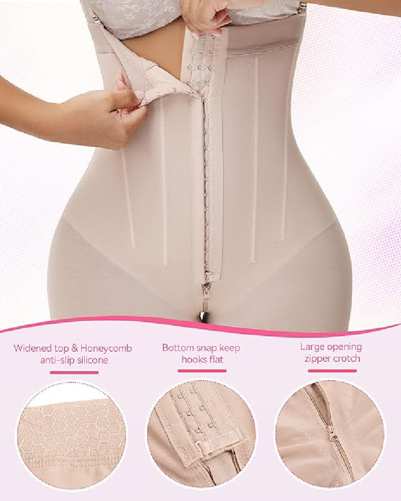 Shapshe® Fajas Colombianas Tummy Control Strapless Butt Lifter BBL Shapewear