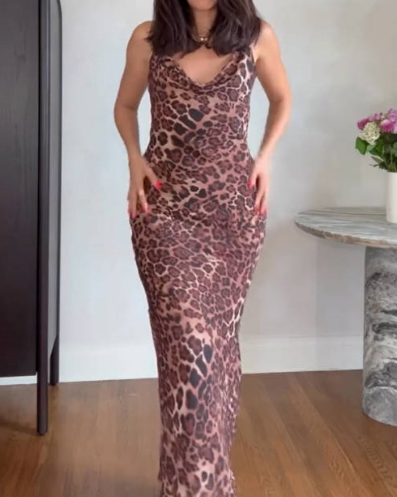 Collar Sleeveless Bodycon Dress