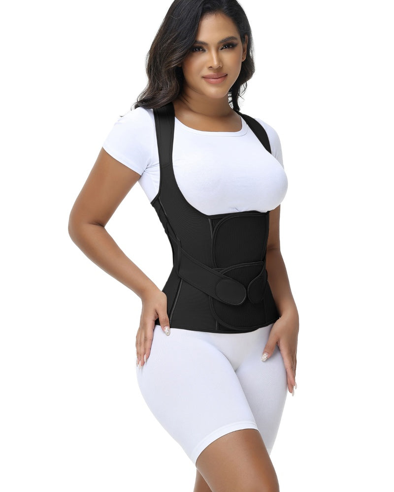 Shapshe® Fajas Colombianas Waist Trainer Posture Corrector Corset With Back Support