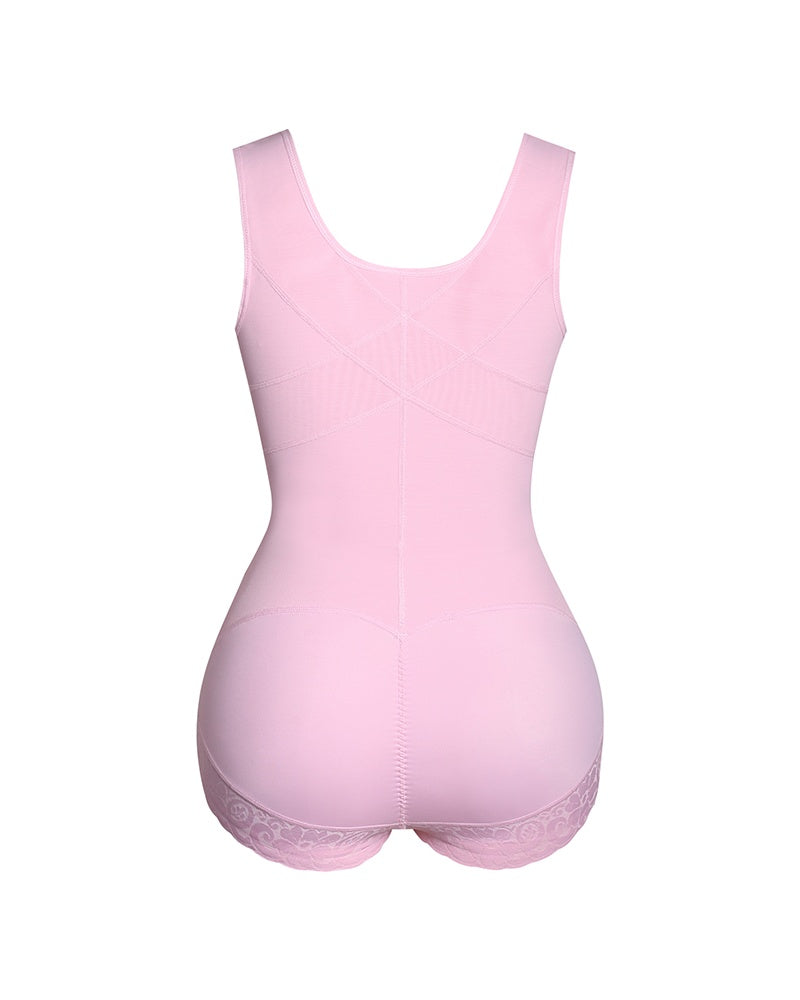 Shapshe® Leopard High Compression Fajas Colombianas Open Bust Tummy Control Body Shaper (Pre-Sale)
