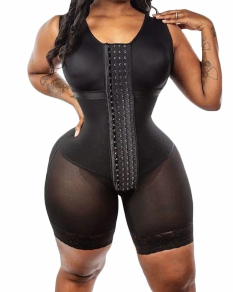 Shapshe® Tummy Control Fajas Adjustable Hook And Eye Front Closure Women Shapewear