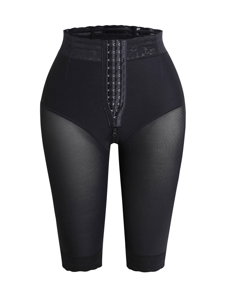 Shapshe® Women's High Waisted Shaping Knee Long Pants Invisible Tummy Control Faja Shorts