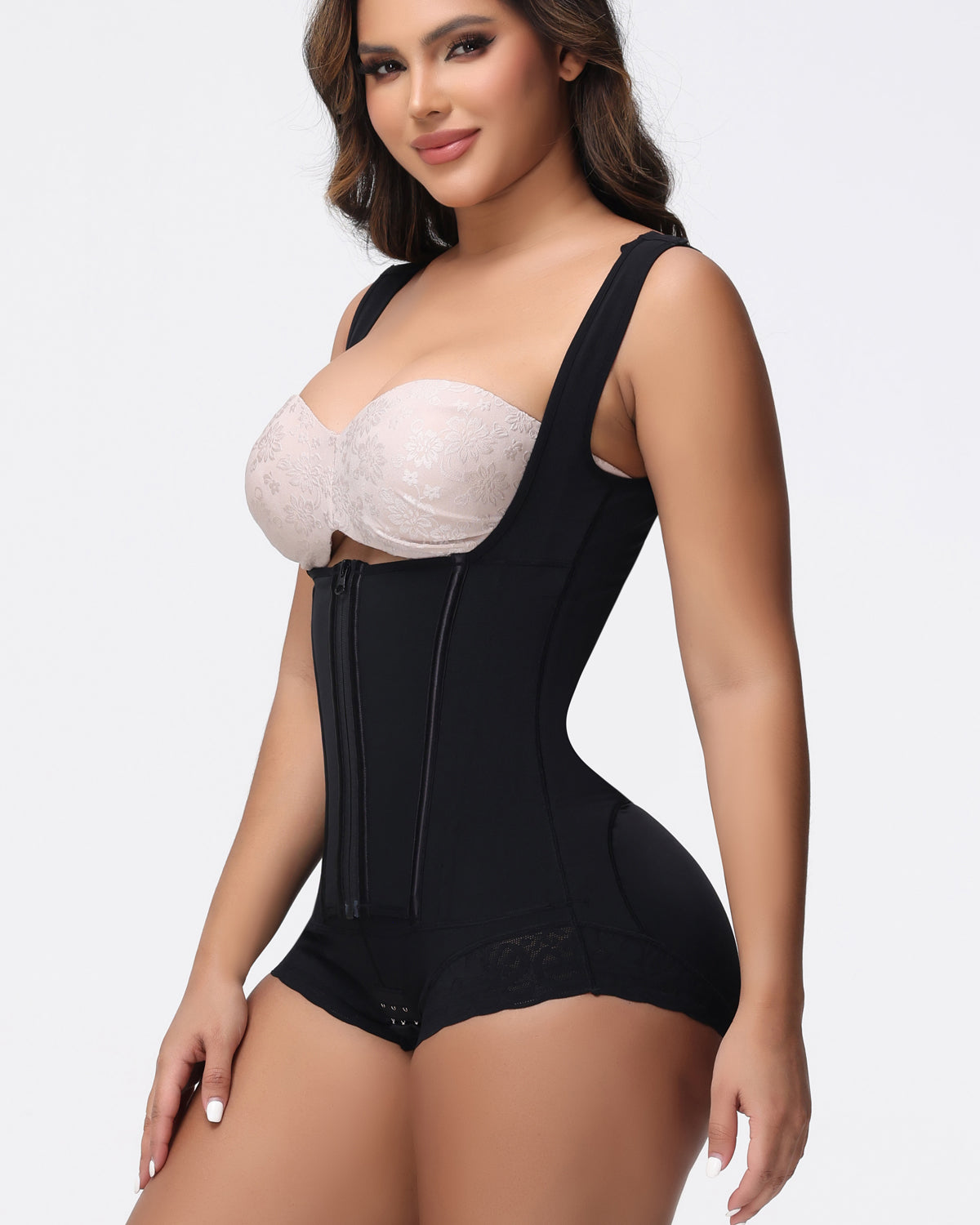 Shapshe® 2 In 1 Corset Shapewear Tummy Control Open Bust Fajas Colombianas