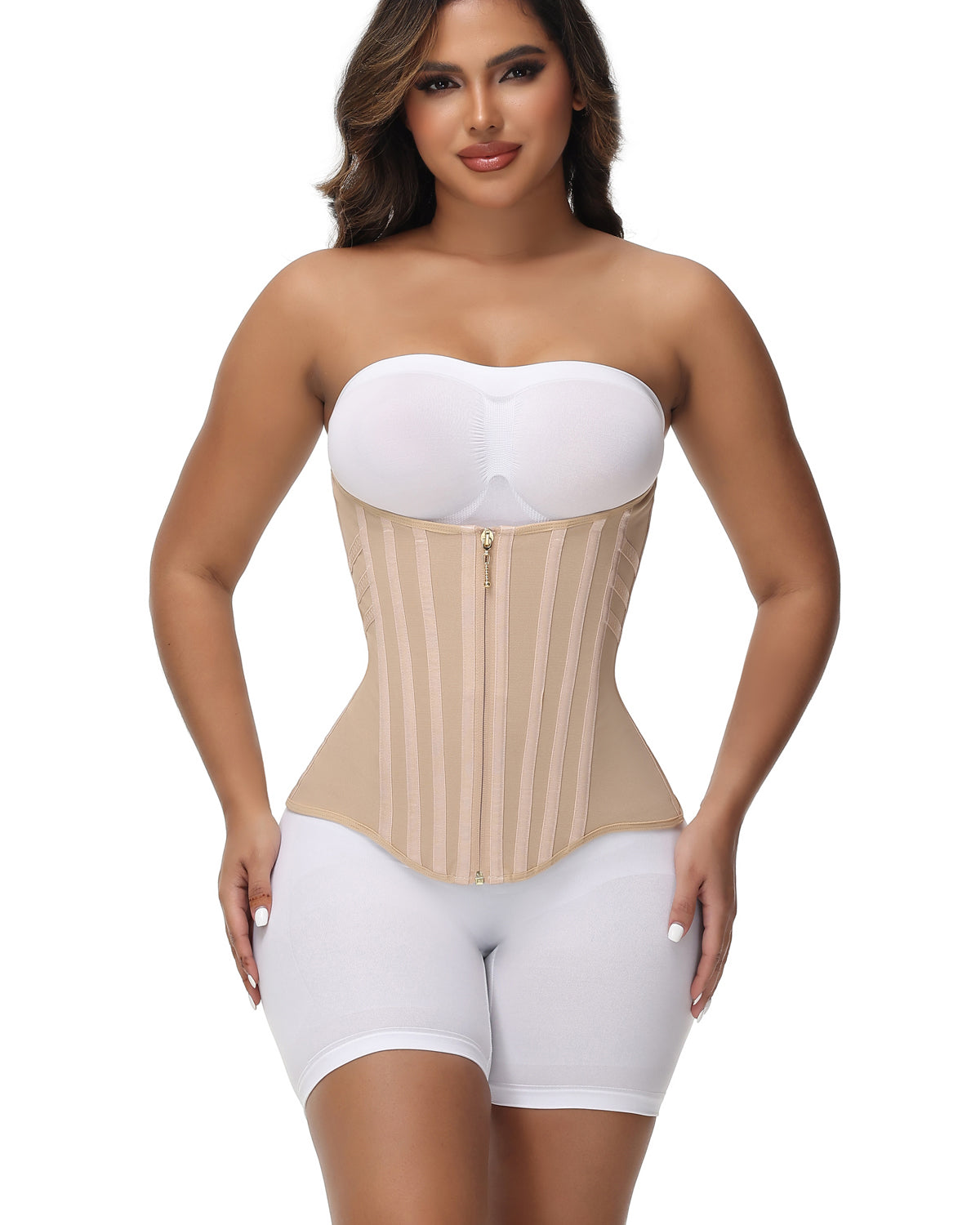 Shapshe® Curved Boned Waist Trainer For Women High Compression Tummy Control Tiny Waist Corset