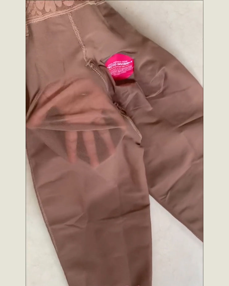 Shapshe® Women's High Waisted Shaping Knee Long Pants Invisible Tummy Control Faja Shorts