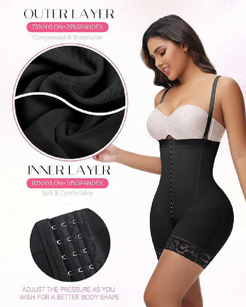 Shapshe® Fajas Colombianas Tummy Control Strapless Butt Lifter BBL Shapewear