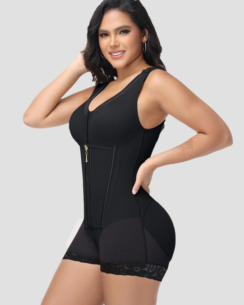 Shapshe® Fajas Colombianas Hourglass Double Compression Tummy Tuck Body Shaper