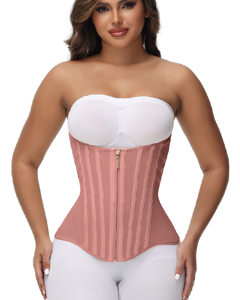 Shapshe® Curved Boned Waist Trainer For Women High Compression Tummy Control Tiny Waist Corset