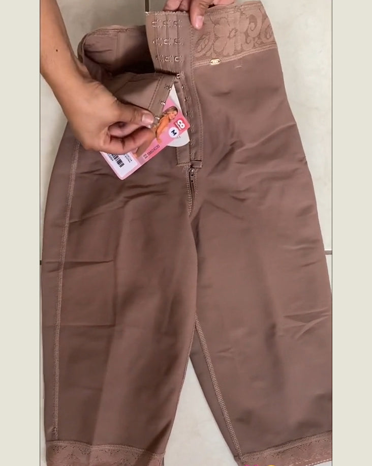 Shapshe® Women's High Waisted Shaping Knee Long Pants Invisible Tummy Control Faja Shorts