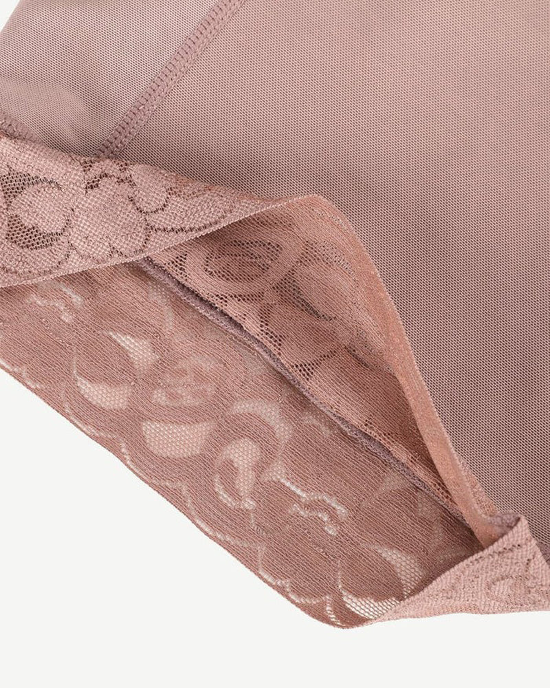 Fajas de compresión firme con gancho y ojo para control de abdomen de cuerpo completo