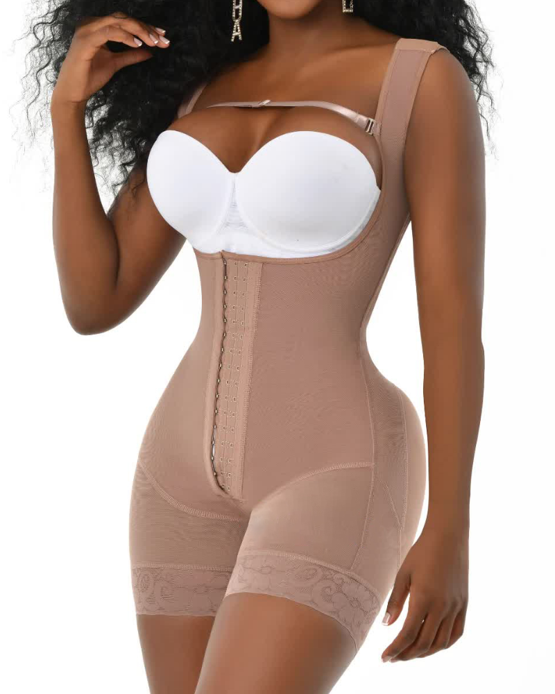 Shapshe® Open Bust Faja Colombianas Frim Compression Tummy Control Shapewear