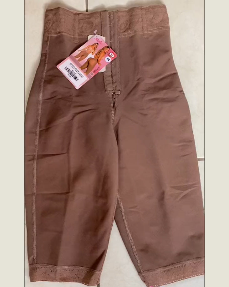 Shapshe® Women's High Waisted Shaping Knee Long Pants Invisible Tummy Control Faja Shorts