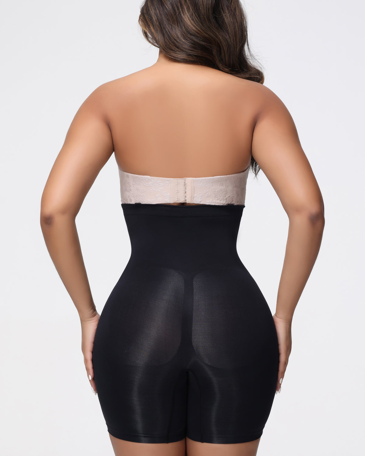 Shapshe® High Waist Seamless Slimming Shapewear Shorts With Removable Strap