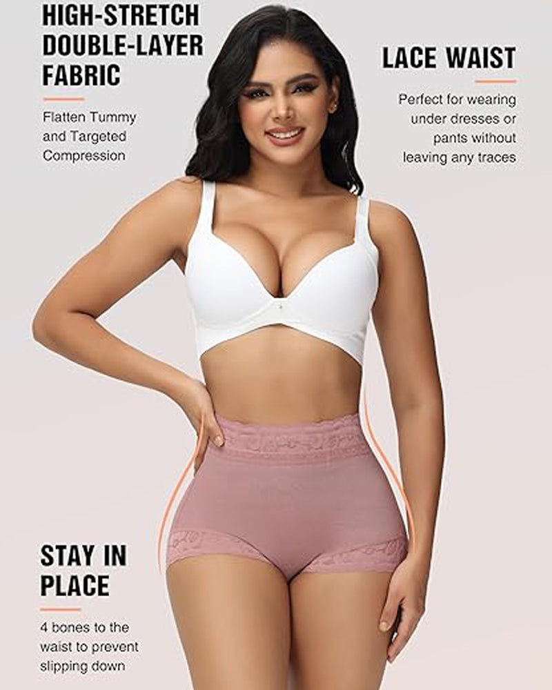Shapshe® Women Lace Classic Body Shaper Butt Lifter Panty Smoothing Brief