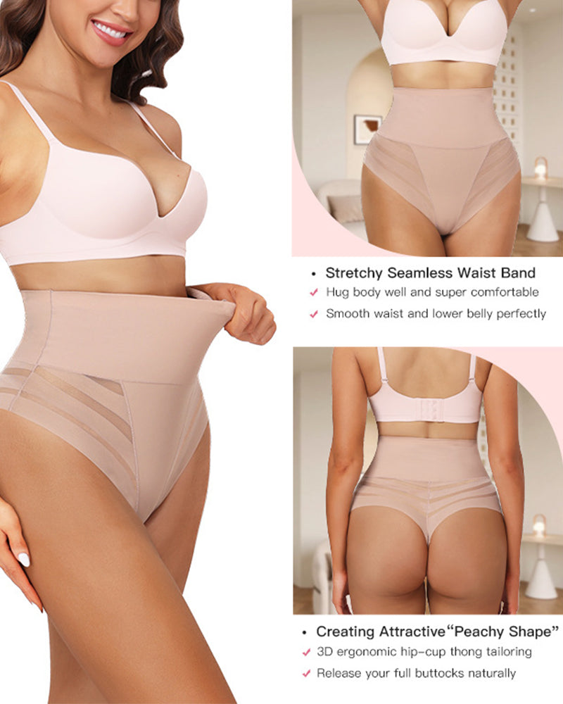 Bragas sexis de cintura media con encaje único para mujer
