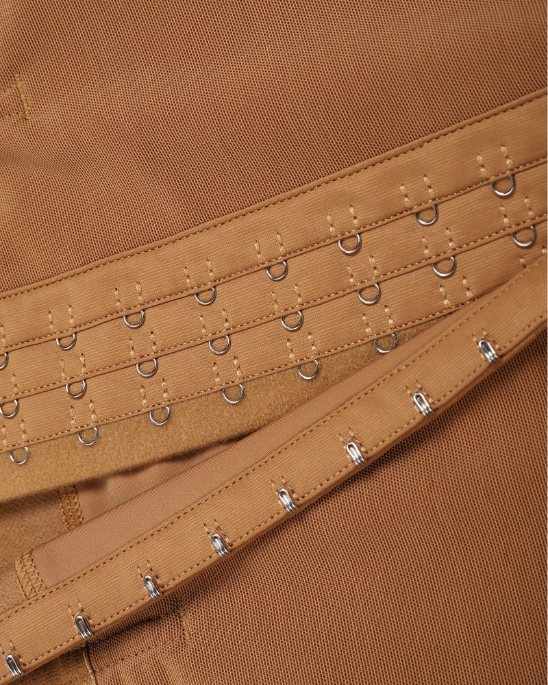 Shorts ajustados con levantador de glúteos y control de barriga de cintura alta