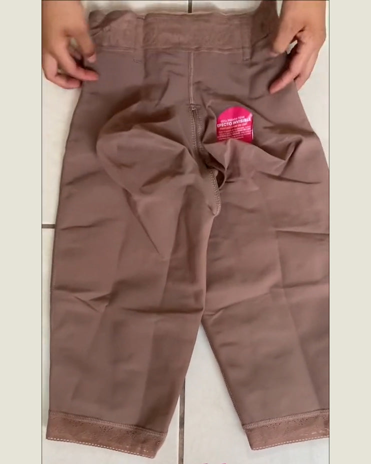 Shapshe® Women's High Waisted Shaping Knee Long Pants Invisible Tummy Control Faja Shorts