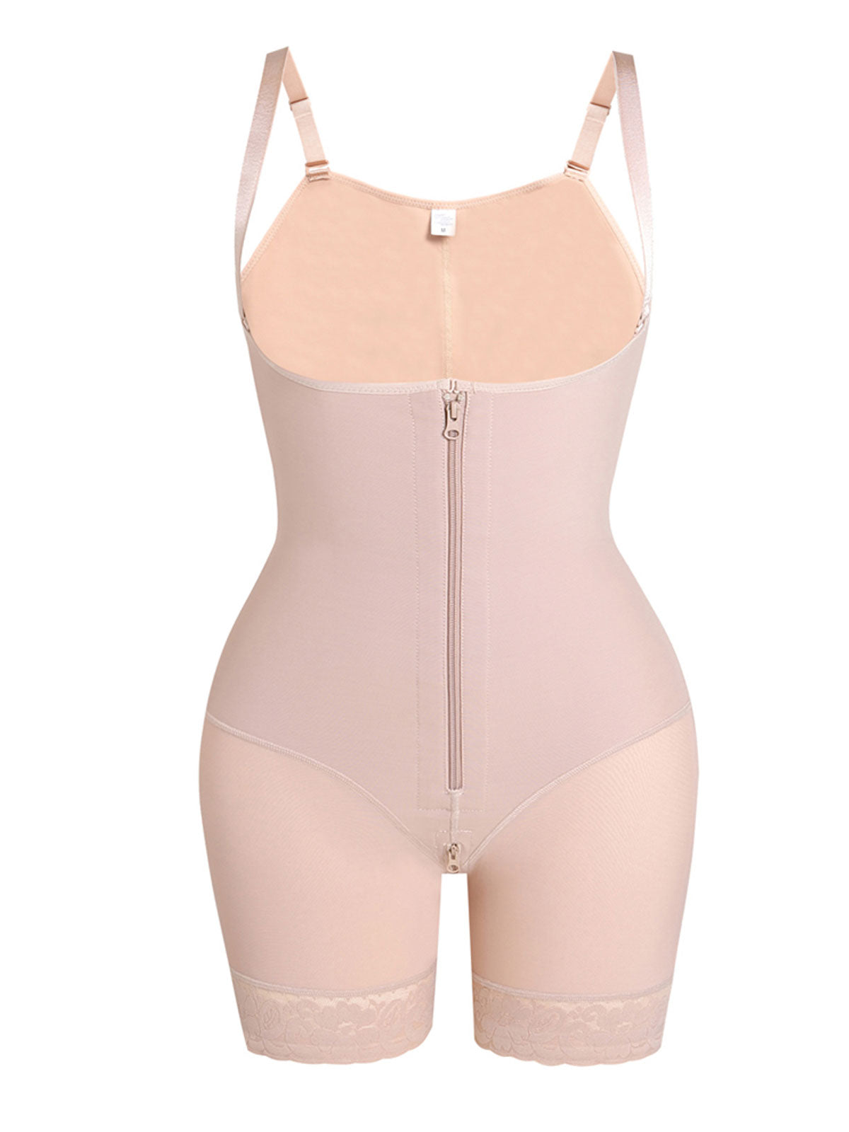 Shapshe® Fajas Colombianas Internal Hooks Invisible Tummy Control Zipper Underbust Shapewear