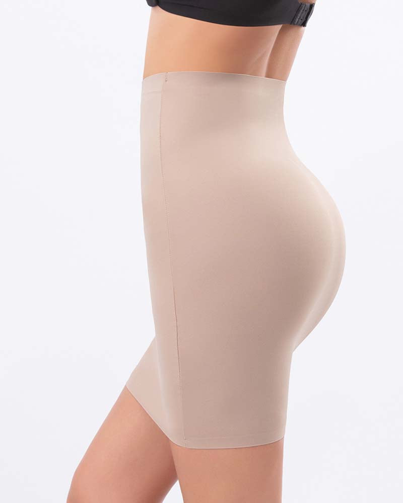 Minifalda ajustada para tonificar el abdomen, transpirable, sin costuras, levanta el cuerpo y la cadera