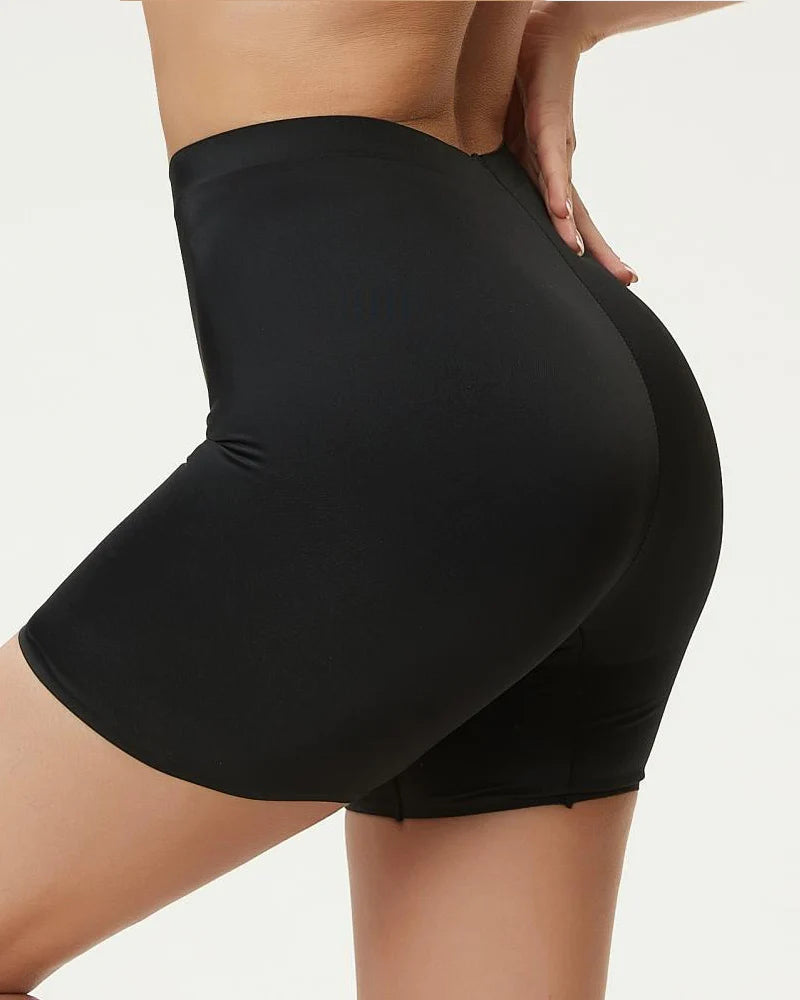 Boyshorts de cintura alta sin costuras y sin rastro Levantamiento de glúteos de una pieza