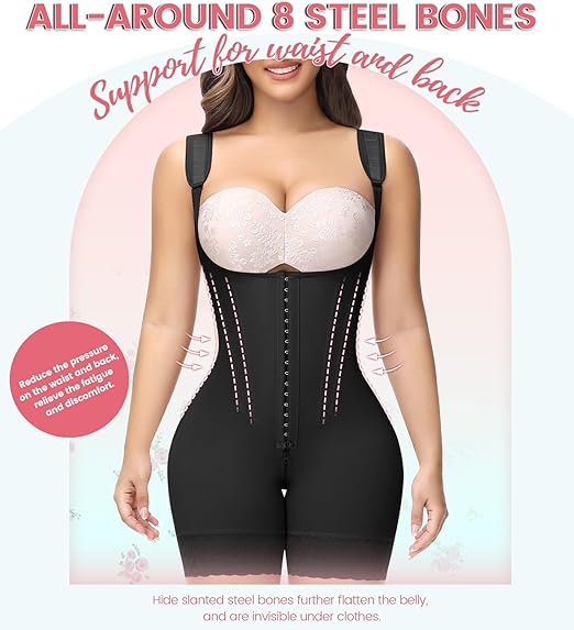 Shapshe® Fajas Colombianas Full Body Tummy Control Butt Lifting Post Surgery Compression Shapewear