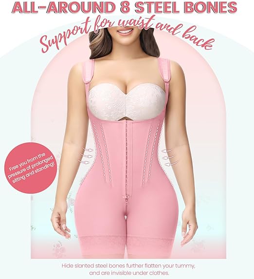 Shapshe® Fajas Colombianas Full Body Tummy Control Butt Lifting Post Surgery Compression Shapewear