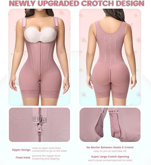 Shapshe® Fajas Colombianas Full Body Tummy Control Butt Lifting Post Surgery Compression Shapewear