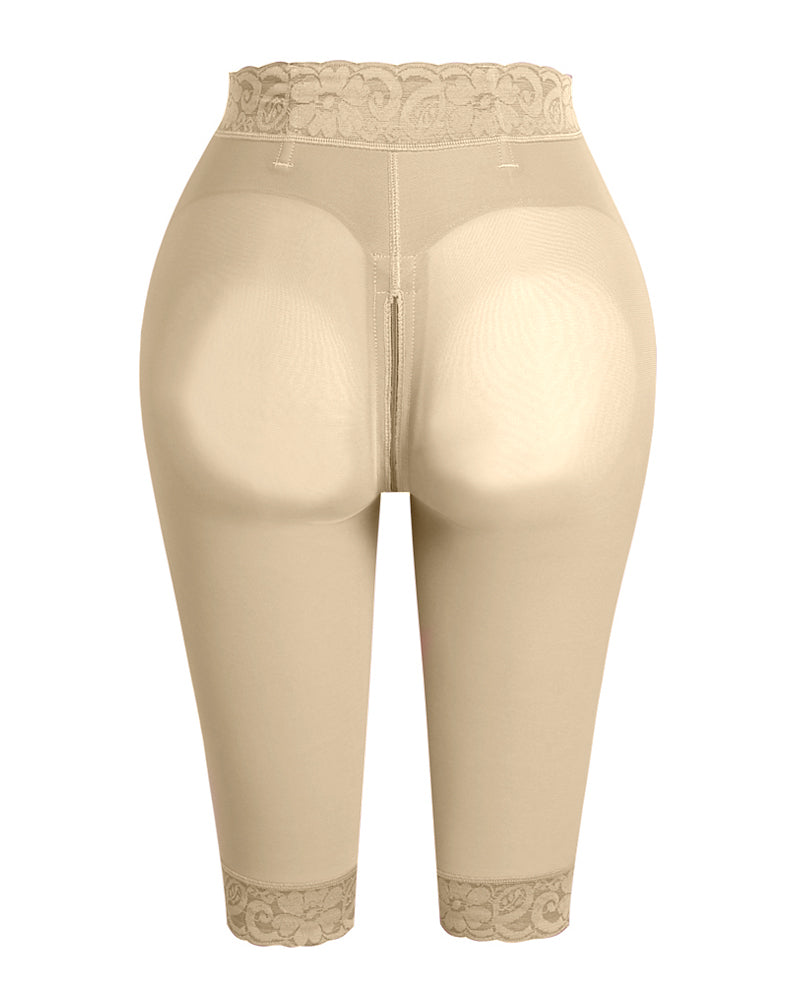 Shapshe® Women's High Waisted Shaping Knee Long Pants Invisible Tummy Control Faja Shorts