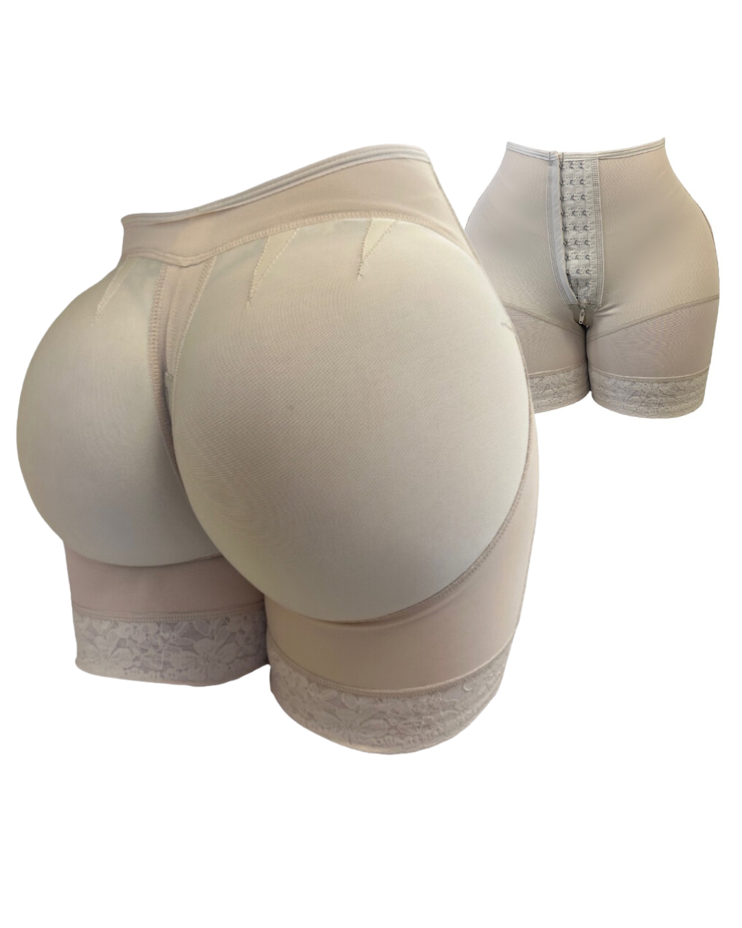 Shapshe® Women's Low Rise Invisible BBL Shapewear Shorts Tummy Control Faja Shorts