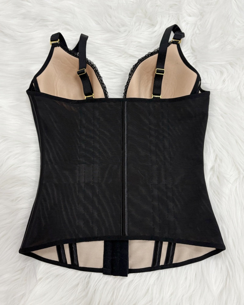 Shapshe® Fajas Colombianas Love Pattern Corset Top Tummy Tuck Waist Trainer