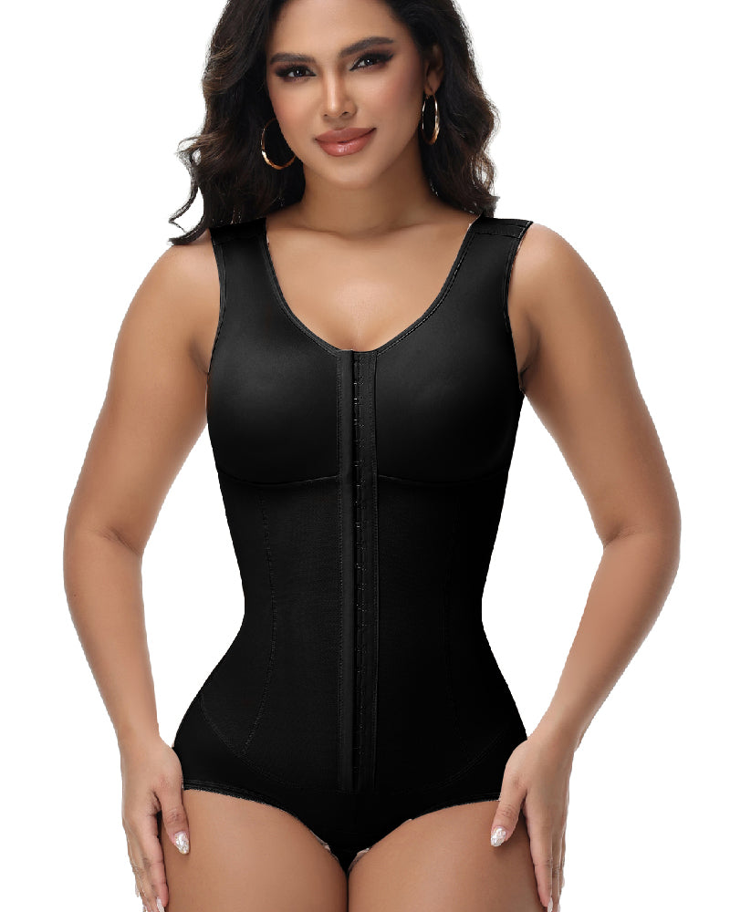 Shapshe® Fajas Colombianas Full Bust Body Shaper With Hook And Eye