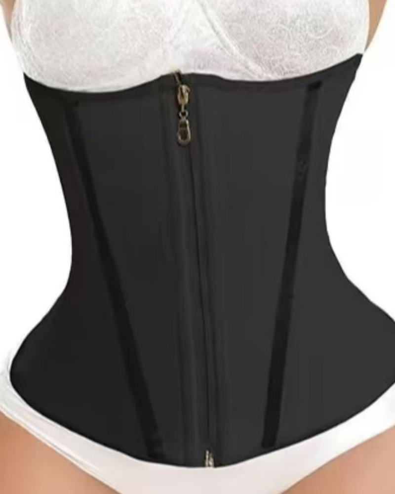 Tummy Control Double Compression Waist Trainer Fajas Colombianas Corset